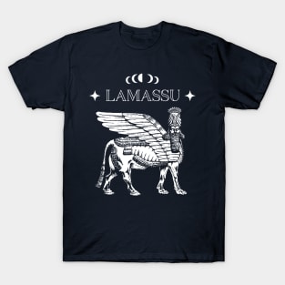 Lamassu Illustration V2 (white print) T-Shirt